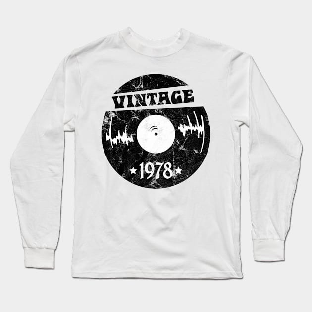 Vintage 1978 Long Sleeve T-Shirt by Rayrock76